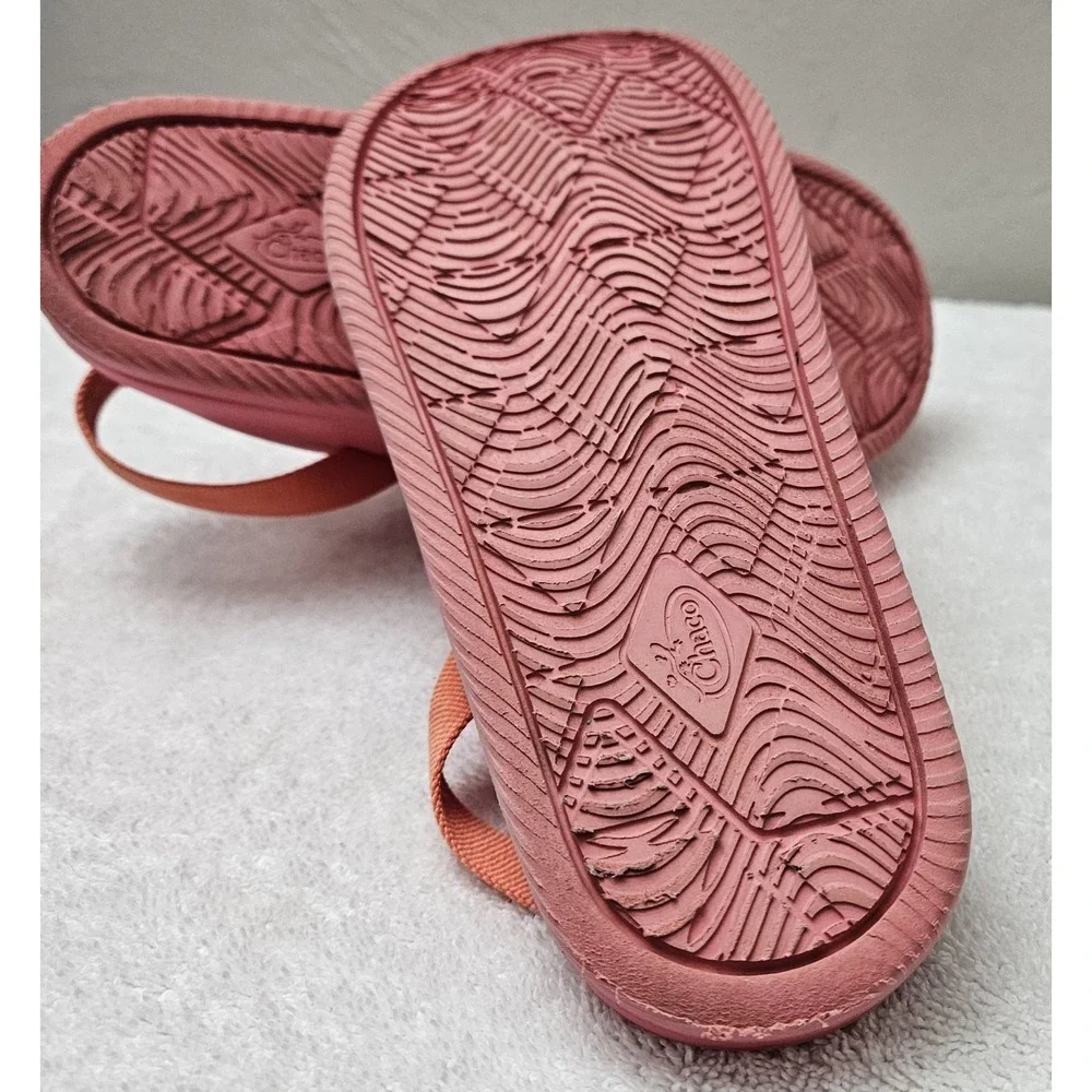Chaco Chillos Sport Pink‎ Big Kids Girl's Sandals Size 6 Ankle Strap